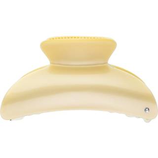 DARK Hair Claw X Large Pale Yellow