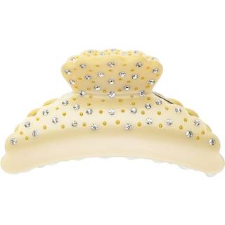 DARK Crystal Hair Claw X Large Pale Yellow