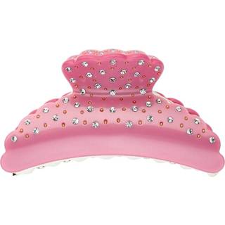 DARK Crystal Hair Claw X Large Bubblegum Pink