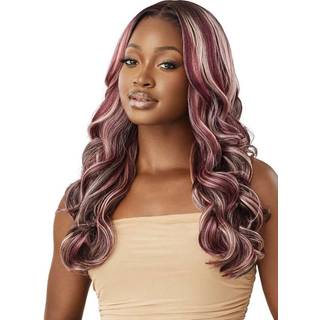 Oute Lace Front Wig - Smeltet hårgrænse - Ellington (mørkebrun 2)