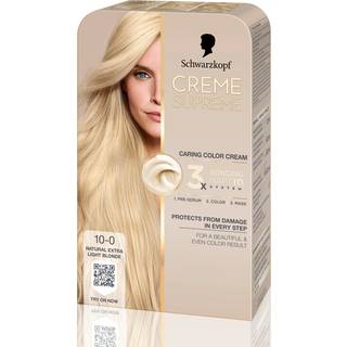 Permanent hårfarve 10-0 Natural Extra Light Blonde (På lager i butik)