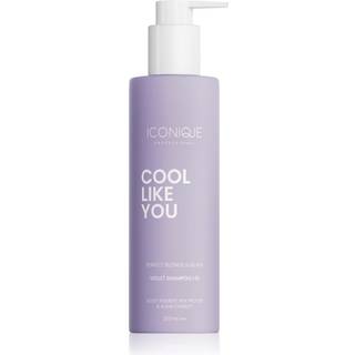 ICONIQUE Professional COOL LIKE YOU Perfect Blonde & Silver Violet Shampoo der neutraliserer kobbertoner 250 ml - 250 ml
