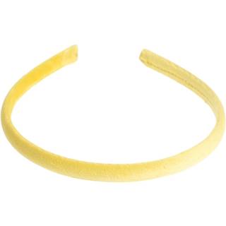 DARK Velvet Hair Band Thin Sun Yellow