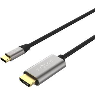 Fixed USB-C / HDMI Kabel - 4K / 60 Hz - 2m - Sort