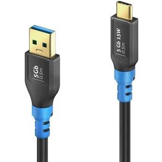 PureLink FI-U320-005-PCK USB cable USB 3.2 Gen 1 (3.1 Gen 1) 0.5 m USB A USB C Black, Blue