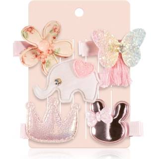 BrushArt KIDS Elephant hair clip set Hårnåle Elephant 5 stk. - 5 stk.
