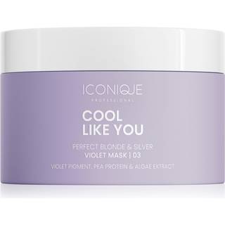 ICONIQUE Professional COOL LIKE YOU Perfect Blonde & Silver Violet Hårmaske til at neutralisere gule toner 200 ml - 200 ml