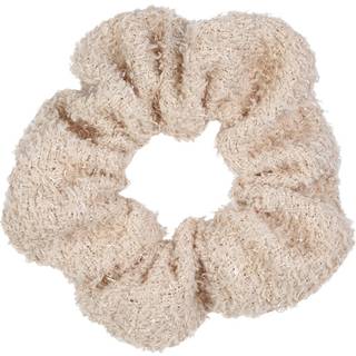 DARK Tweed Scrunchie Sand