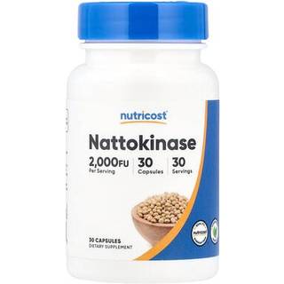 Nutricost – Nattokinase 2000 FU, 30 kapsler