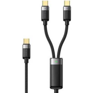 Mcdodo CA-6780 2-i-1 flettet USB-C-opladerkabel - 1.5m