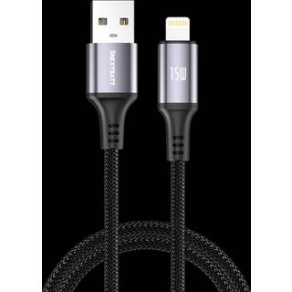 NEXTBATT USB-A til Lightning-kabel 15W, 2m - Sort