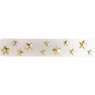 DARK Star Stud Hair Clip Large White