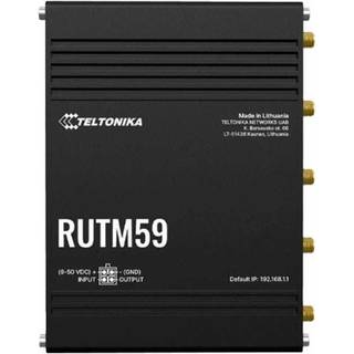 Teltonika RUTM59 Cellular 5G Router US Power Adapter - Wireless router