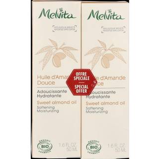 Melvita Sweet Almond Oil Duo Set