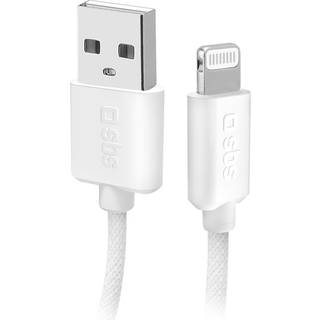 SBS stofkabel 1,5 meter - grå
