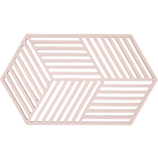 Zone Denmark Hexagon Bordskåner - Rose - 24x14x0,9cm