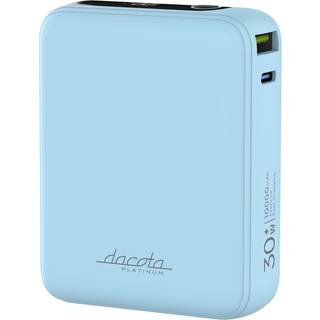 Dacota Platinum AM10 30 W powerbank 10 000 mAh, blå ➞ På lager - klar til levering og afhentning