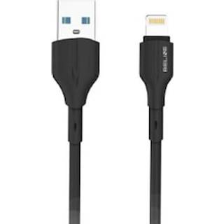 Beline BLNCBL01 25W USB-A / Lightning-kabel - 1m - Sort