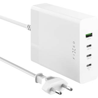 Fixed GaN bordoplader 200W 3xUSB-C/USB-A