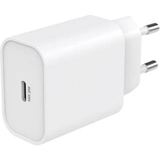 Eletra 30 W USB-C vægoplader 1 Port, hvid ➞ På lager - klar til levering og afhentning