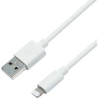 Eletra USB-A - Lightning 0,2M-kabel, hvid