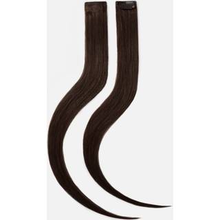 Rapunzel of Sweden Single Invisible Clip-ins Straight / 2 pieces 40 cm 2.3 Chocolate Brown