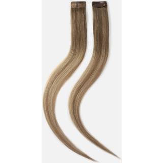 Rapunzel of Sweden Single Invisible Clip-ins Straight / 2 pieces 40 cm Brown Ash Blonde Balayage B5.1/7.6
