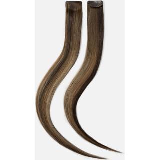 Rapunzel of Sweden Single Invisible Clip-ins Straight / 2 pieces 40 cm Hazelnut Caramel Balayage B2.3/5.3