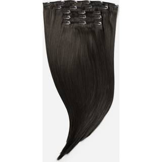 Rapunzel of Sweden Vegan Clip-ins Straight / Medium Volume / 5 pieces 50 cm 1.2 Black Brown