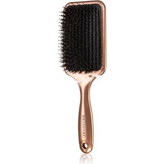 BrushArt Hair Boar bristle paddle hairbrush Hårbørste Med vildsvinebørster Bronze 1 stk. - 1 stk.
