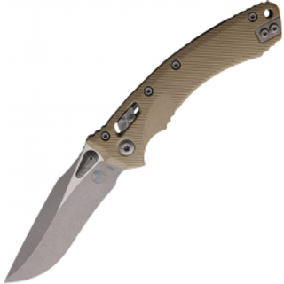 Amphibian Apocalyptic finish, Fluted G10 Tan