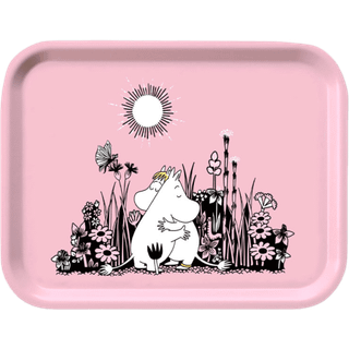 Opto Design Serveringsbakke Mumi Lyserød Kram
