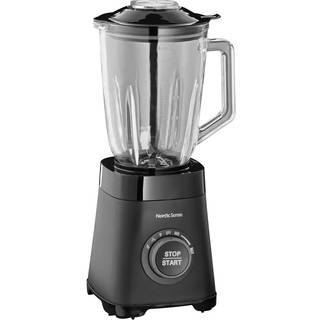 Blender 1000 watt fra Nordic Sense - Sort farve - Glas/SS304/ABS