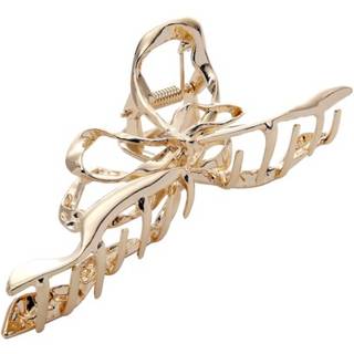 By Lyko Metallic Hair Claw Bow Golden