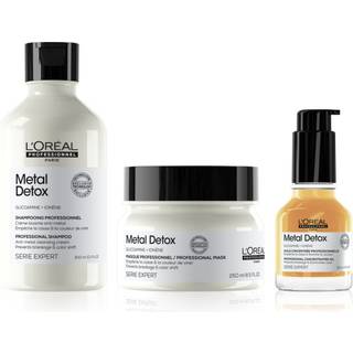 L’Oréal Professionnel Serie Expert Metal Detox Økonomipakke Til skadet hår