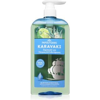 PAPOUTSANIS Karavaki Tonic & Strength Shampoo til Hår 600 ml - 600 ml