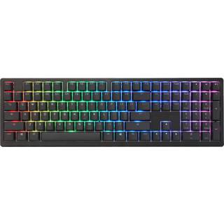 Ducky Zero 6108 Classic Black Hotswap Bluetooth RGB mekanisk tastatur - Cherry MX2A Brown