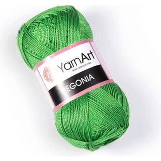 Garn Art Begonia garn 100% bomuldsren premium premium blød bomuldsgarn til strikning af hækling og amigurumi forskellige pastel og skinnende farv