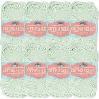 Jubileeyarn Cotton Select Yarn - Sport Weight - 50G/Skein - Green Mint - 8 Skeins