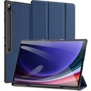 Samsung Galaxy Tab S10 Ultra Dux Ducis Domo Tri-Fold Smart Folio Cover - Blå