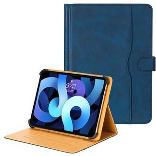 Universal Dual-Color læderetui til tablet - 11-12.4 - Blå