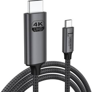 LindeCables USB-C 3.1 til HDMI 2.0 4K 60Hz Premium Kabel - 2 m Grå Type: USB-C 3.1 til HDMI 2.0 Opløsning: Understøtter op til 4K (3840 x 2160 pixels) ved 60Hz Kompatibilitet: Kompatibel med USB-C enheder som laptops, tablets og smartphones .