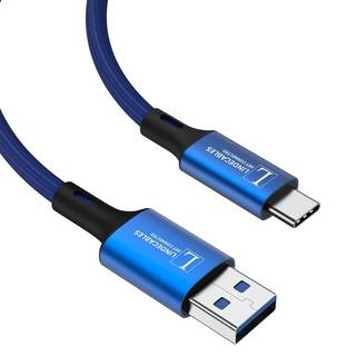 LindeCables USB-C til USB-A 3.2 Gen.1 Premium kabel - 3 m Blå Type: USB-C til USB-A Strømforsyning: Kan levere op til 5V, 3A (15W) Dataoverførselshastighed: Op til 5 Gbps Kompatibilitet: Kompatibel med en bred vifte af USB-C og USB-A enheder Holdbarhed: Robust aluminiumshus af høj kvalitet kombineret med et holdbart, flettet kabel for øget styrke og fleksibilitet.