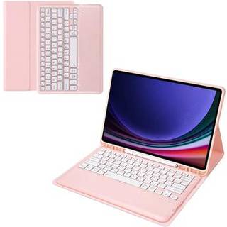Samsung Galaxy Tab S9+ Cover med Bluetooth Tastatur - Pink