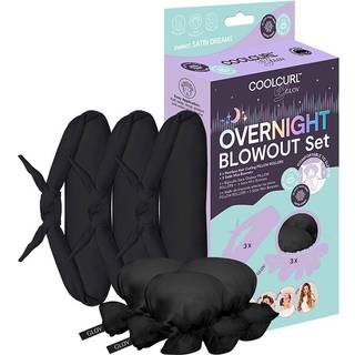 GLOV Cool Curl Overnight Blowout Set - Black Hårplejesæt
