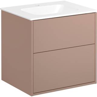 GBG Artic møbelsæt 60cm 2sk/vask mat hvid/peach