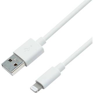 Eletra USB-A - Lightning 3M-kabel, hvid