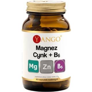 Yango - Magnesium + Zink + Vitamin B6, 90 kapsler