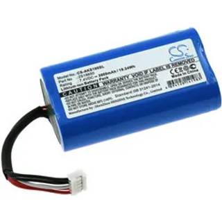Batteri kompatibel med Anker Type 2S18650
