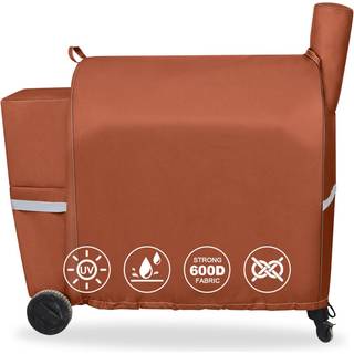 Qulimetal Pellet Grill -d?kning til Traeger Pro 34/780 Texas Elite 34 Eastwood 34 Series Pellet Grills Z Grills 700/550/600 600d Fade Resistant F